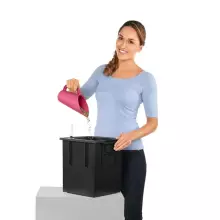 Miarka szufelka do podłoża Lechuza duża 1l landrynkowy