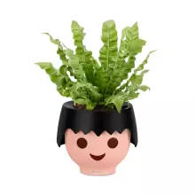 Doniczka Lechuza OJO czarny