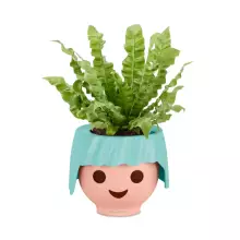 Doniczka Lechuza OJO turkusowy