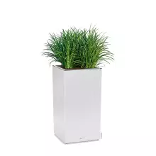 Donica Lechuza CANTO Stone Kolumna 30 LED biały kwarcowy