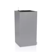 Donica Lechuza CANTO Stone kolumna 40 szary kamienny