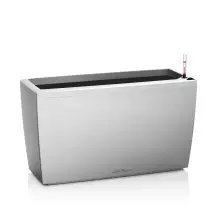 Donica Lechuza Cararo w kolorze srebrny metalik