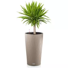 Donica Lechuza Cilindro Color 32 piaskowy brąz