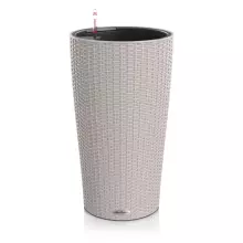 Donica Lechuza Cilindro Cottage 32 kolor piaskowy brąz