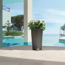 Donica Lechuza Cilindro Color 32 szary łupek