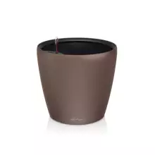 Doniczka Lechuza Classico Color LS 21 w kolorze muszkatołowy brąz