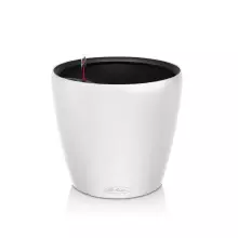 Doniczka Lechuza Classico Color LS 28 w kolorze biały mat