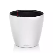 Doniczka Lechuza Classico Color LS 43 w kolorze biały mat