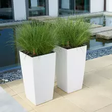 Donica Lechuza CUBICO Color 40/40/75 biały