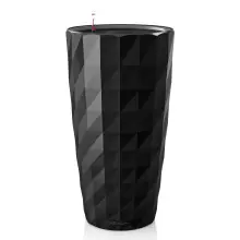 Donica Lechuza DIAMANTE 40 czarny połysk