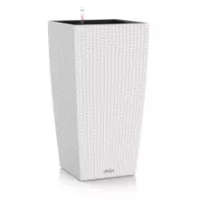 Donica Cubico Cottage 40 kolor biały