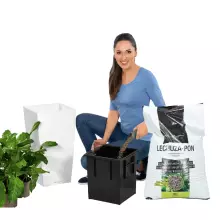 Miarka precyzyjna do podłoża Lechuza mała 0,1l szary łupek