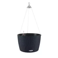 Doniczka Lechuza NIDO Cottage czarny