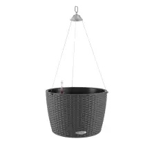 Doniczka Lechuza NIDO Cottage kolor szary