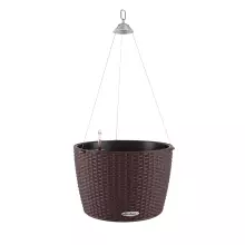 Doniczka Lechuza NIDO Cottage kolor mokka