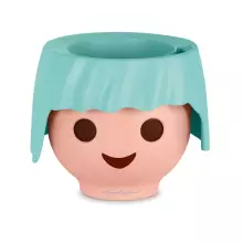 Doniczka dla dzieci Lechuza OJO w kolorze turkusowym