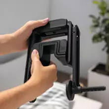 BALCONERA DUO uchwyt balkonowy czarny