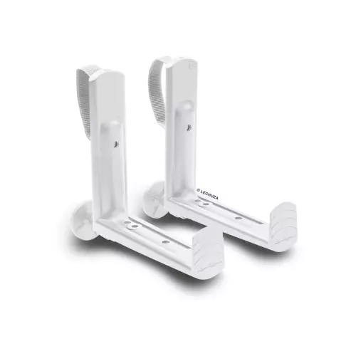 Białe uchwyty balkonowe - zobacz akcesoria dodatkowe