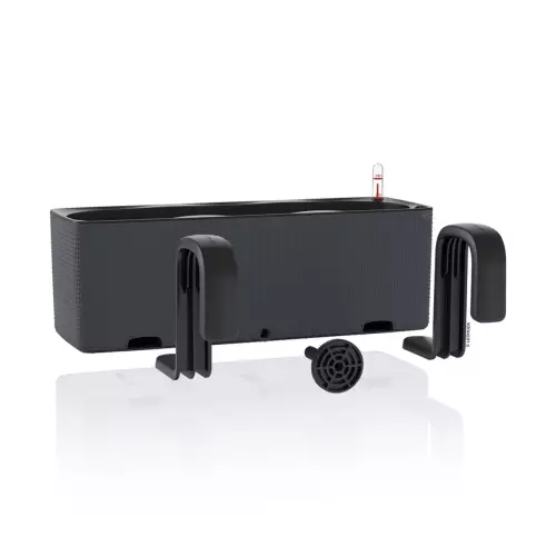 BALCONISSIMA Color 40 szary - uchwyt balkonowy - w zestawie