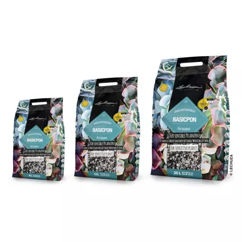 Dostępne rozmiary podłoża Lechuza BASICPON