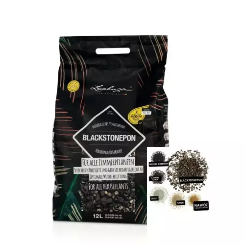 Podłoże specjalistyczne Lechuza BLACKSTONEPON 12 litrów