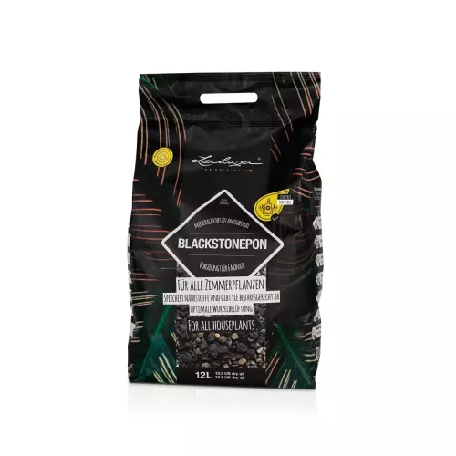 Specjalne podłoże z węglem drzewnym Lechuza BLACKSTONEPON 12 litrów