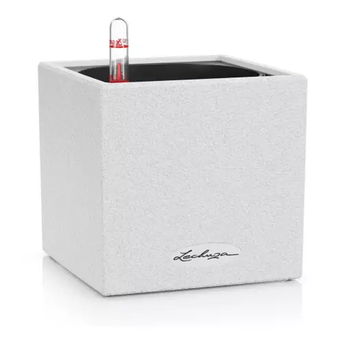 Donica Lechuza Canto Stone 14 w kolorze biały kwarcowy