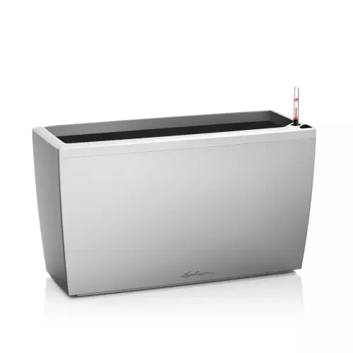 Donica Lechuza Cararo w kolorze srebrny metalik