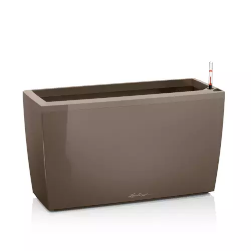 Donica Lechuza Cararo w kolorze taupe połysk