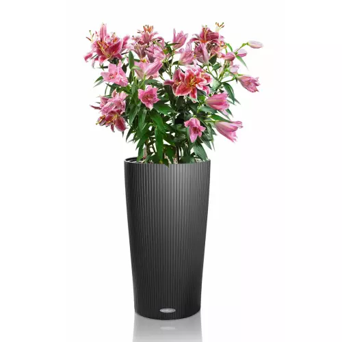 Donica Cilindro Color 23 w kolorze szary łupek