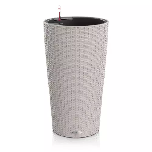 Donica Lechuza Cilindro Cottage 23 kolor piaskowy brąz