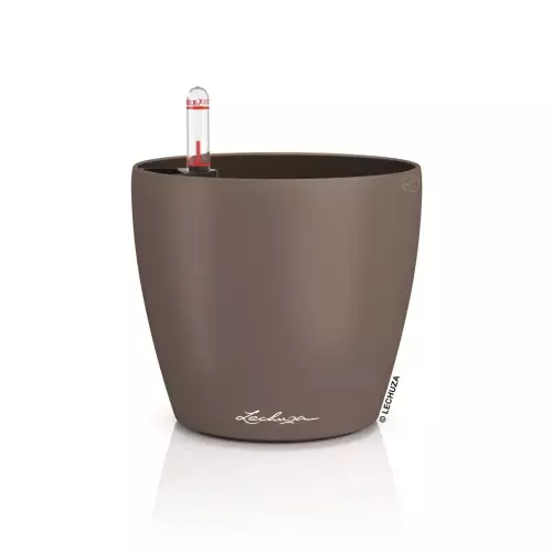 Doniczka Classico Color 14 muszkatołowy brąz