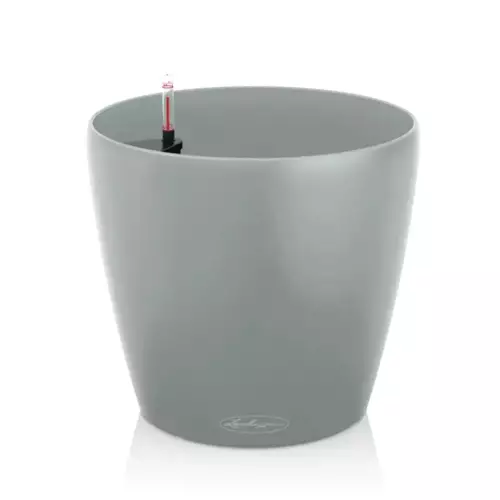 Doniczka Lechuza CLASSICO Color 35/33 jasny szary