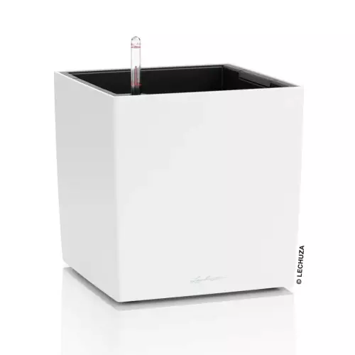 Donica Lechuza CUBE Color 30 biały