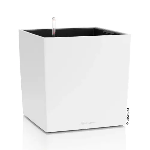 Donica Lechuza CUBE Color 40 biały