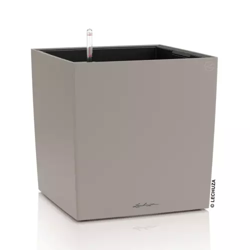 Donica Lechuza CUBE Color 40 piaskowy brąz