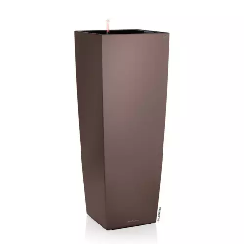 Donica Lechuza CUBICO ALTO srebrny metalik