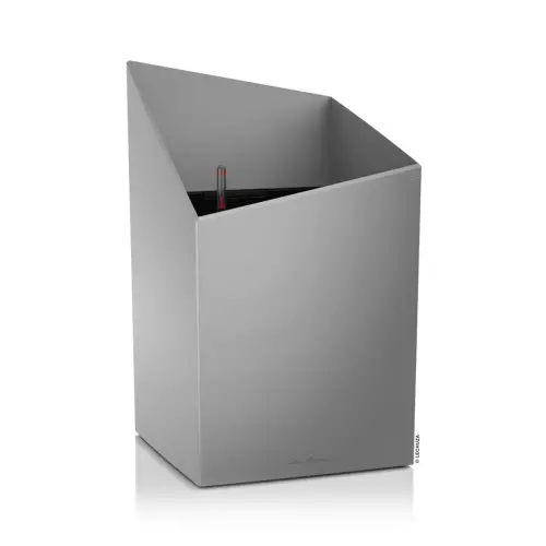 Donica Lechuza Cursivo 30 w kolorze srebrny metalik