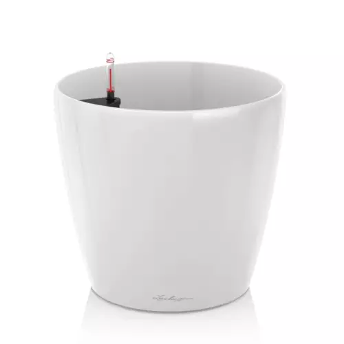 Biała donica Lechuza Classico 60