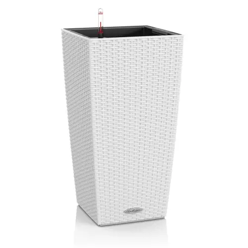 Donica Lechuza Cubico Cottage 30 kolor biały