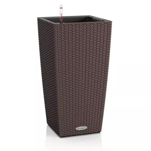 Doniczka Lechuza CUBICO Cottage 30 mokka