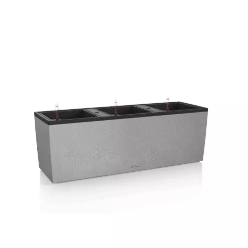 Donica Lechuza TRIO Stone 30 szary kamień