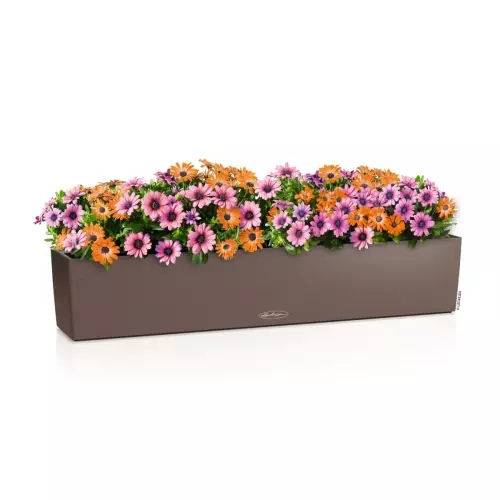 Brązowa doniczka Balconera Color 100 cm