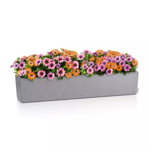 Doniczka Lechuza BALCONERA Stone 100 szary kamień