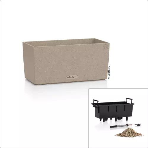 Doniczka Balconera Stone 40 wkład - wszystko w komplecie