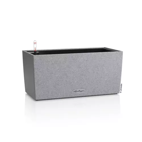 Doniczka Lechuza Balconera Stone 40 w kolorze szary kamień