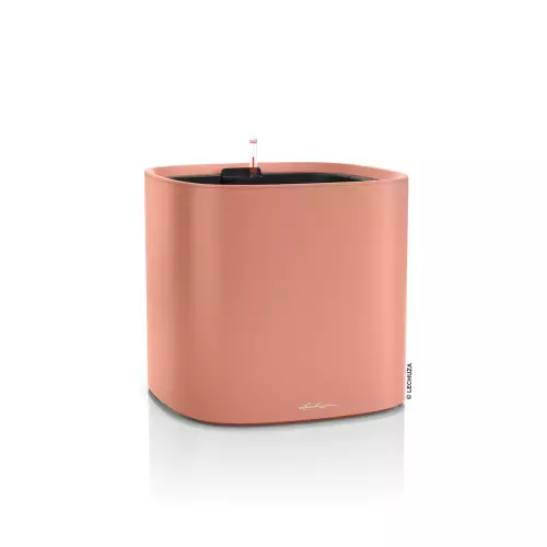 Doniczka Pila 35 w kolorze koralowym - sprzedawana oddzielnie