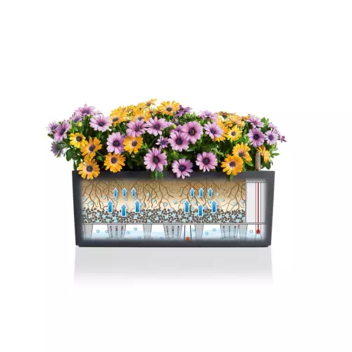 Doniczka Balconera Color 50 schemat systemu nawadniania