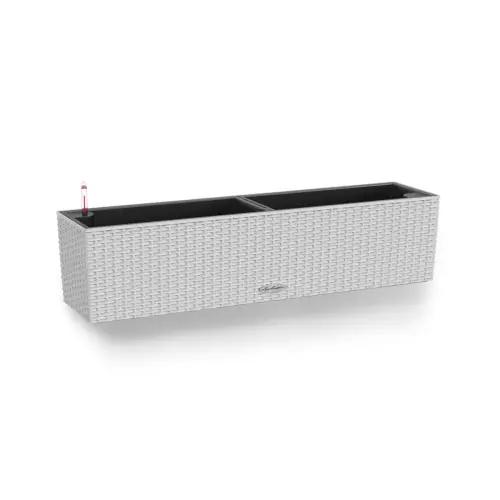 Doniczka Lechuza BALCONERA Cottage 80 jasny szary