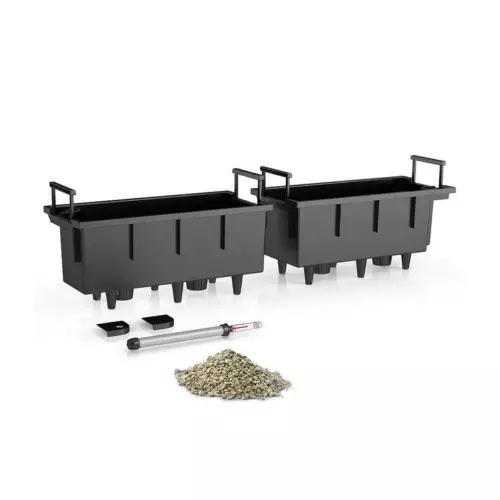 Doniczka Balconera Cottage 80 wkład - wszystko w komplecie